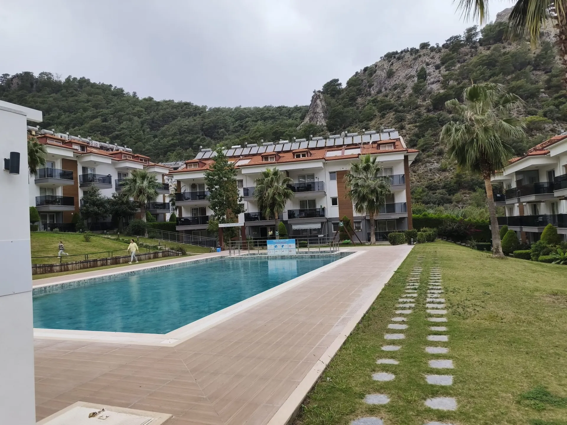 Fethiye Patlangıç Likya Garden Sitesinde Eşyalı 3+1 180m2 Satılık Çatı Dubleks Daire